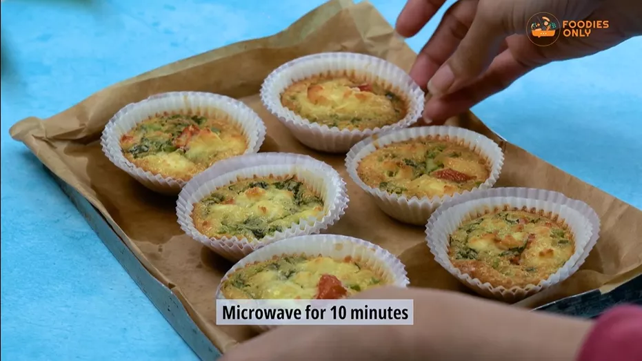 Feta Spinach Egg Muffin Recipe